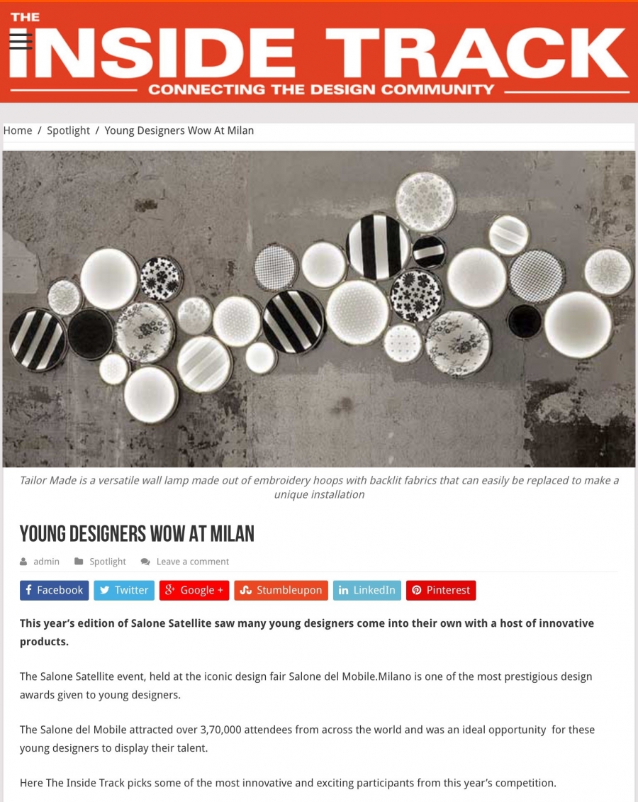 2016 | Young Designers Wow At Milan, The Inside Truck