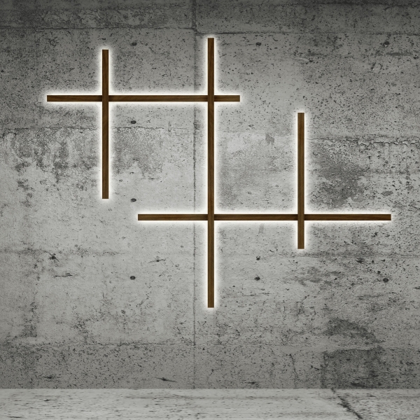 WOODEN YOGA****Wall lamp++++