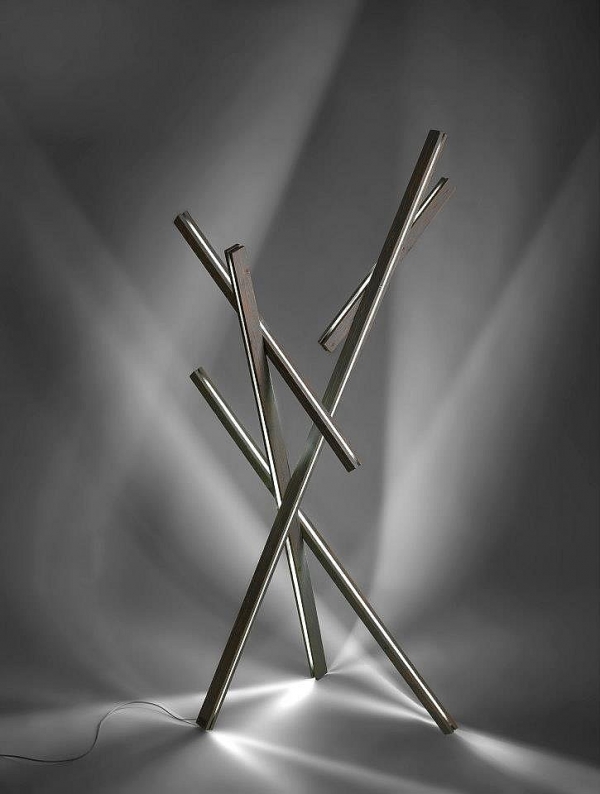 WOODEN YOGA****Floor lamp++++